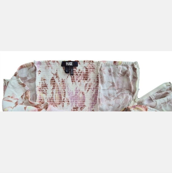 Paige Women's Jade Midi Dress Size L - Picture 4 of 5